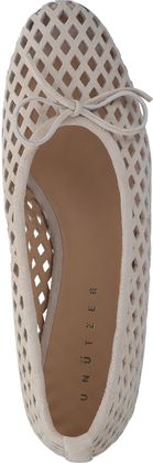 Unützer Venice Damen-Ballerinas aus Leder 103302000011 (Beige)