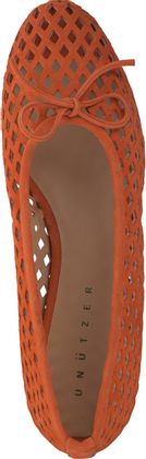 Unützer Venice Damen-Ballerinas aus Leder 103392000003 (Orange)