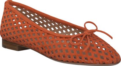 Unützer Venice Damen-Ballerinas aus Leder 103392000003 (Orange)