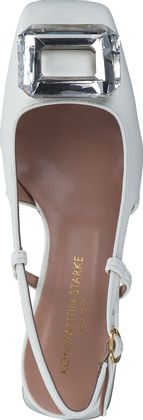 Konstantin Starke Damen-Slingpumps 131701000002 (Weiß)