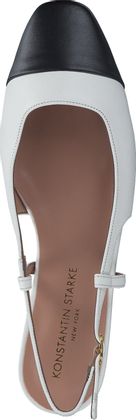 Konstantin Starke Damen-Slingpumps 130381000001 (Beige/Schwarz)