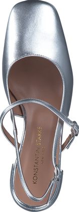 Konstantin Starke Damen-Slingpumps 131911000000 (Silber)