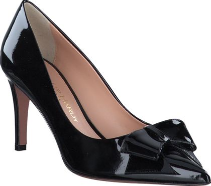 Phillip Hardy Damen-Pumps aus Leder 122003000003 (Schwarz)