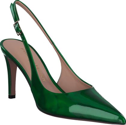 Phillip Hardy Damen-Slingpumps aus Leder 132603000000 (Grün)