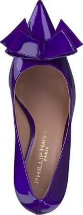 Phillip Hardy Damen-Pumps aus Leder 122193000001 (Lila)