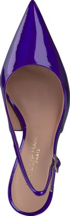 Phillip Hardy Damen-Slingpumps aus Leder 132193000000 (Lila)