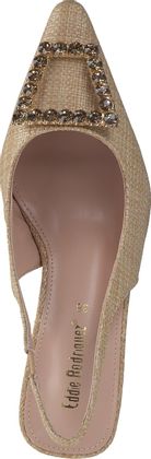 Eddie Rodriguez Damen-Slingpumps 131307000002 (Beige)