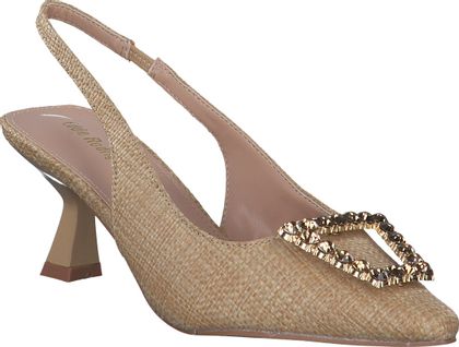 Eddie Rodriguez Damen-Slingpumps 131307000002 (Beige)