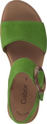 Gabor Keilabsatz-Sandalen für Damen 184622000000 (Grün)