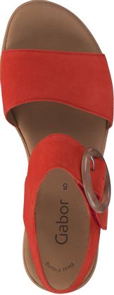 Gabor Keilabsatz-Sandalen für Damen 184392000000 (Orange)