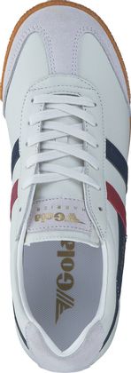 Gola HARRIER Herren-Sneaker 244781000029 (Weiß/Dunkelblau/Rot)