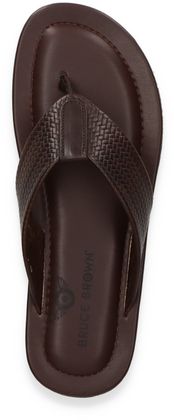 Eddie Rodriguez Herren-Zehentrenner 289201000001 (Dunkelbraun)