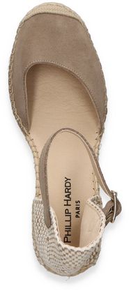 Phillip Hardy Damen-Espadrilles 562222000001 (Taupe)