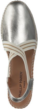 Phillip Hardy VERA Damen-Espadrilles 562901000000 (Platin)