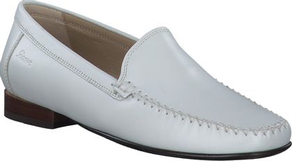 Sioux CAMPINA Damen-Slipper aus Leder 103701000001 (Weiß)