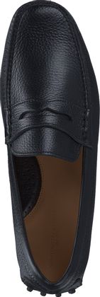 Konstantin Starke Herren-Mokassins aus Leder 226001000023 (Schwarz)