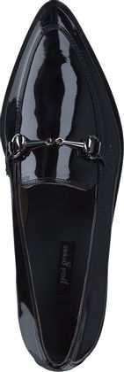 Paul Green Damen-Slipper aus Leder 110003000000 (Schwarz)