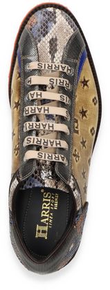 Harris Herren-Sneaker aus Leder 244285000001 (Braun/Orange)