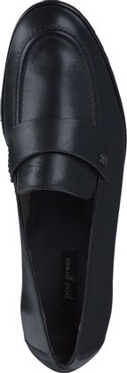 Paul Green STAR Damen-Slipper aus Leder 100001000048 (Schwarz)