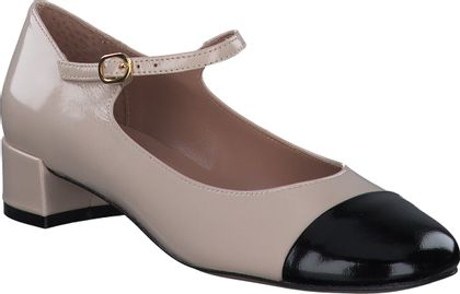 Konstantin Starke Damen-Pumps aus Leder 120381000000 (Beige/Schwarz)