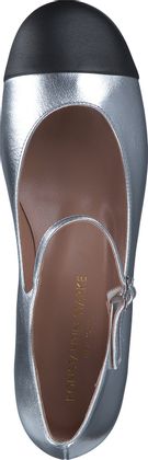 Konstantin Starke Damen-Pumps aus Leder 120911000001 (Silber)
