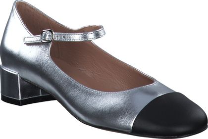 Konstantin Starke Damen-Pumps aus Leder 120911000001 (Silber)