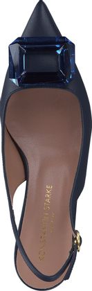 Konstantin Starke Damen-Slingpumps 131101000000 (Dunkelblau)
