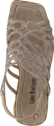 Eddie Rodriguez Keilabsatz-Sandaletten für Damen 187302000003 (Beige)