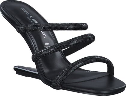 Konstantin Starke MAGGIE Damen-Pantoletten 181001000005 (Schwarz)