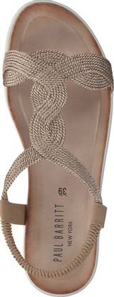Paul Barritt Damen-Sandalen 184907000002 (Gold)
