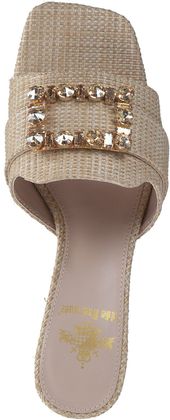 Eddie Rodriguez LUCIA Damen-Pantoletten 180307000005 (Beige)