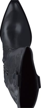 Eddie Rodriguez Damen-Western Boots aus Leder 107001000029 (Schwarz)