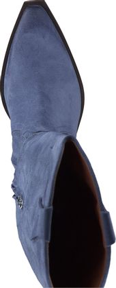 Eddie Rodriguez Damen-Western Boots aus Leder 107142000030 (Hellblau)