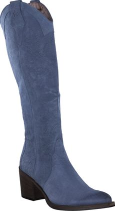 Eddie Rodriguez Damen-Western Boots aus Leder 107142000030 (Hellblau)