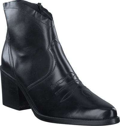 Paul Green Damen-Western Boots 107001000017 aus Leder (Schwarz)