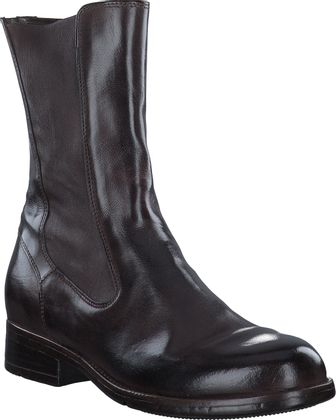 Lemargo Damen-Stiefeletten aus Leder 105201000014 (Dunkelbraun)