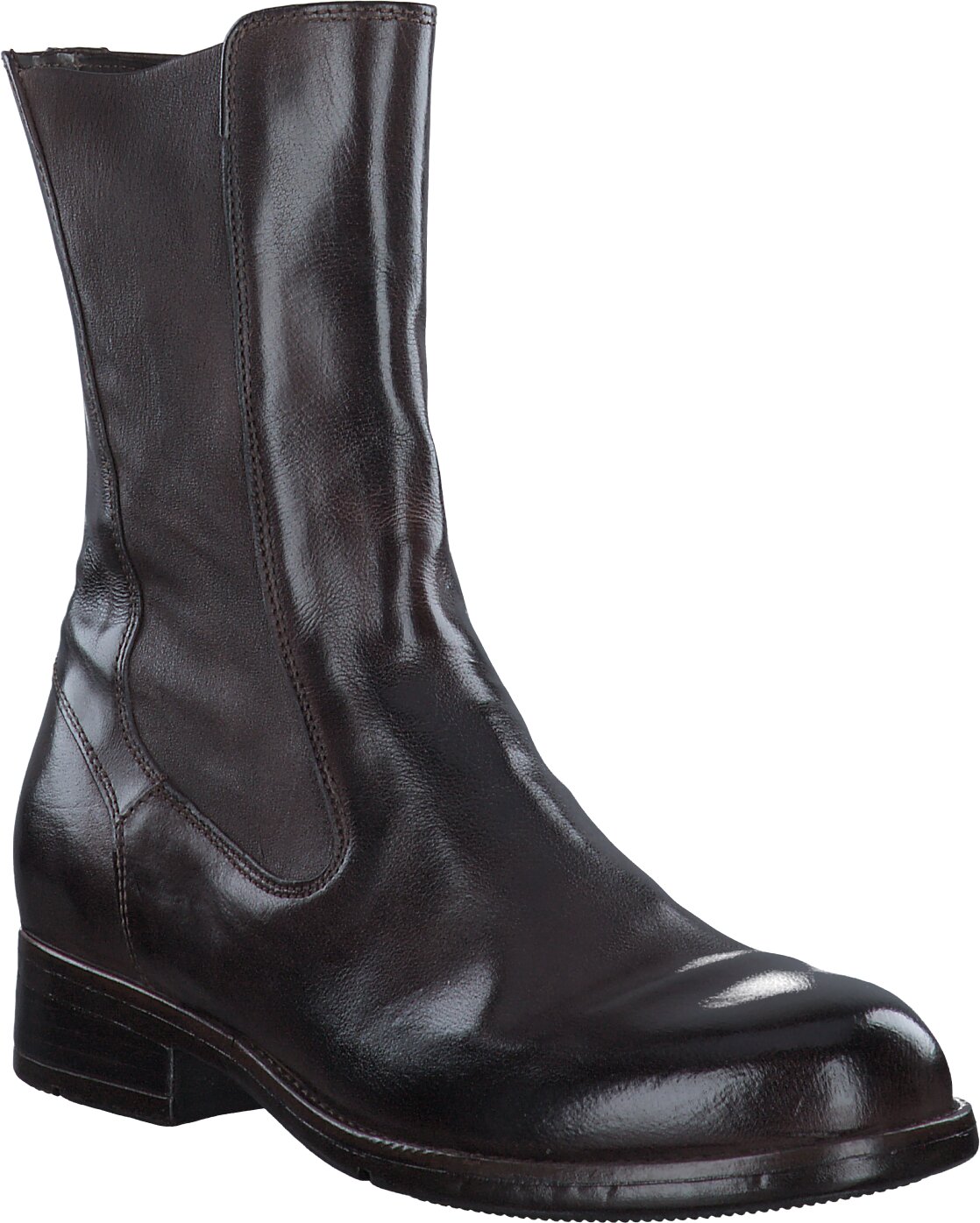 Lemargo Damen-Stiefeletten aus Leder 105201000014 (Dunkelbraun) Bild 01