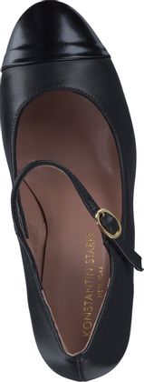 Konstantin Starke Damen-Riemchenpumps aus Leder 122001000012 (Schwarz)