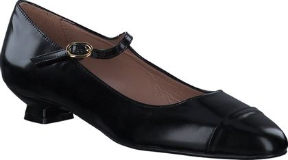 Konstantin Starke Damen-Spangenpumps aus Leder 120001000007 (Schwarz)