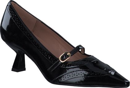 Konstantin Starke Damen-Spangenpumps aus Leder 121003000003 (Schwarz)