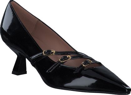 Konstantin Starke Damen-Spangenpumps aus Leder 121003000002 (Schwarz)