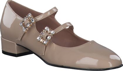 Konstantin Starke Damen-Spangenpumps aus Leder 120303000000 (Beige)