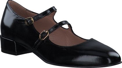 Konstantin Starke Damen-Spangenpumps aus Leder 120003000002 (Schwarz)