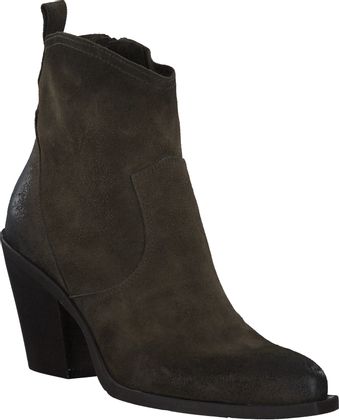Konstantin Starke Damen-Western Boots 107222000012 (Dunkelgrün)