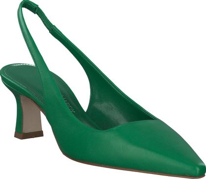 Phillip Hardy Damen-Slingpumps aus Leder 131601000001 (Dunkelgrün)