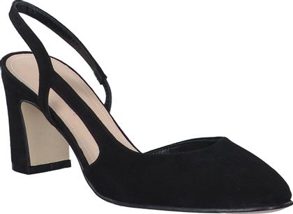 Phillip Hardy Damen-Slingpumps aus Leder 132002000002 (Schwarz)