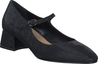 Phillip Hardy Damen-Spangenpumps aus Leder 120007000002 (Schwarz)