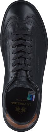 La Martina Herren-Sneaker 244001000055 (Schwarz)