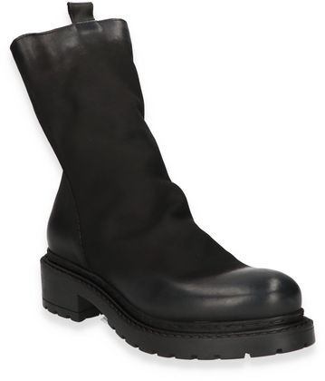 Konstantin Starke Damen-Western Boots aus Leder 102002000027 (Schwarz)