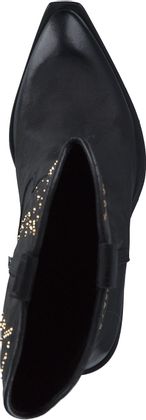 Konstantin Starke Damen-Boots aus Leder 107002000011 (Schwarz)